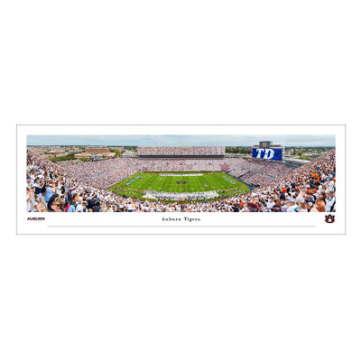 «Auburn Tigers Football on Paper» par James Blakeway, reproduction