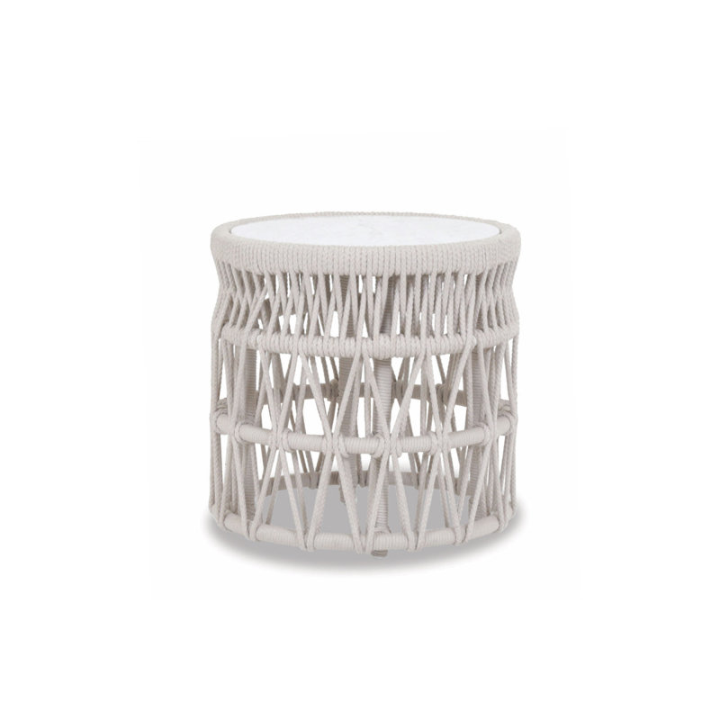 Dana Outdoor Round Side Table