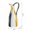 Vase en céramique avec une finition abstraite multicolore-746391791-746391789