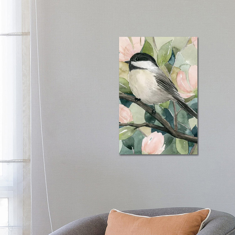 «Veiled Aviaire II» par Grace Popp, reproduction d'art sur toile tendue, H 26 po x l 18 po x 1,5 po