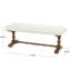 Ronnay Genuine Leather Bench