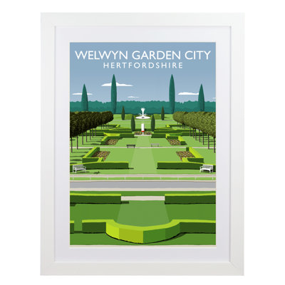 'Welwyn Garden City' by Richard O'Neil - Print