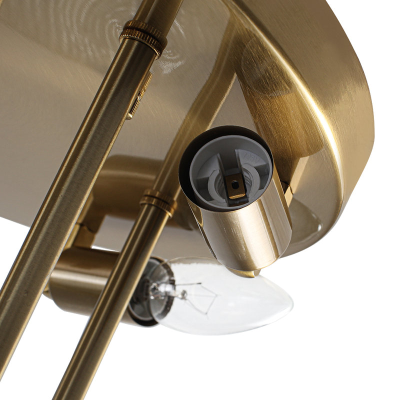 Plafonnier semi-encastré 6 lumières Sleek Modern