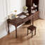 Bureau en bois de noyer noir