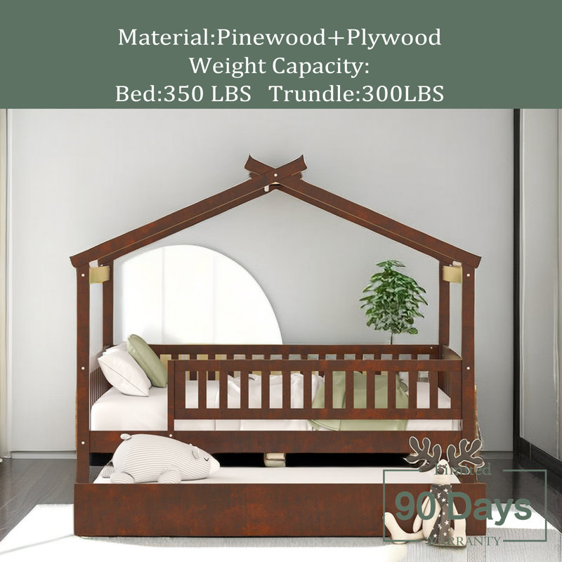 Jaylyn Daybed, Walnut, Full/Double