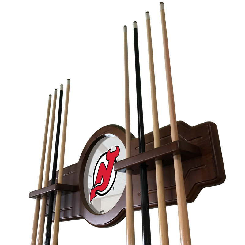 Porte-queues de billard 14 po NHL, Noir, New Jersey Devils