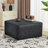 Upholstered Fabric Bench-1307561624