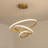 Dado 3 - Light LED Tiered Chandelier-1935623878-1884907211