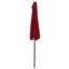 Demi-parasol - Parasol de patio de 9 pi avec manivelle - Abat-jour de patio extérieur - Petit auvent pour balcon, table ou terrasse par Pure Garden (Bourgogne)-19445932