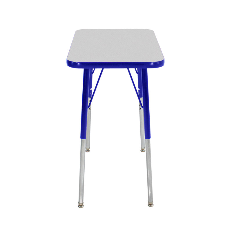 Ensemble de table et chaises rectangulaires à hauteur réglable T-Mould, Blue, Grey