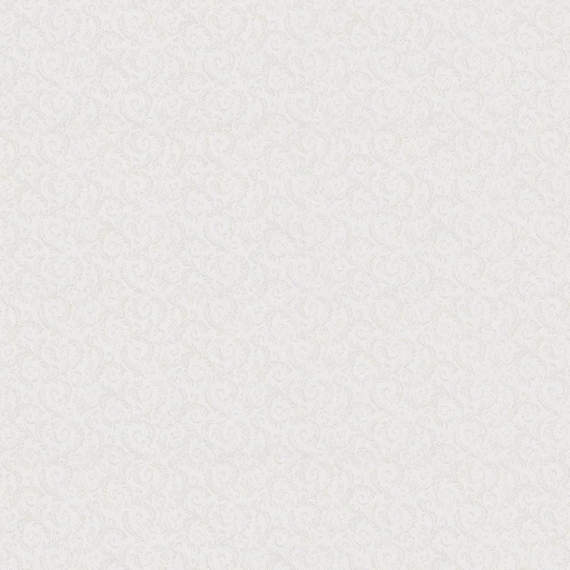 Allover Scroll Emboss, Blanc