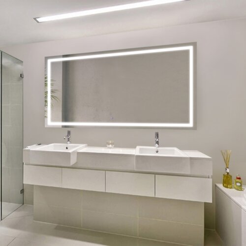 Ivy Bronx Hitchin LED Wall Mirror & Reviews | Wayfair