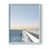 Blue Single Picture Framed