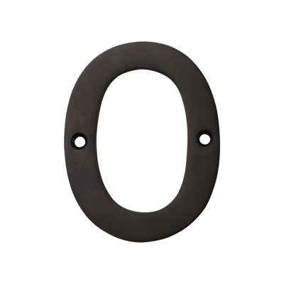 4'' H Weather Resistant Brass House Number