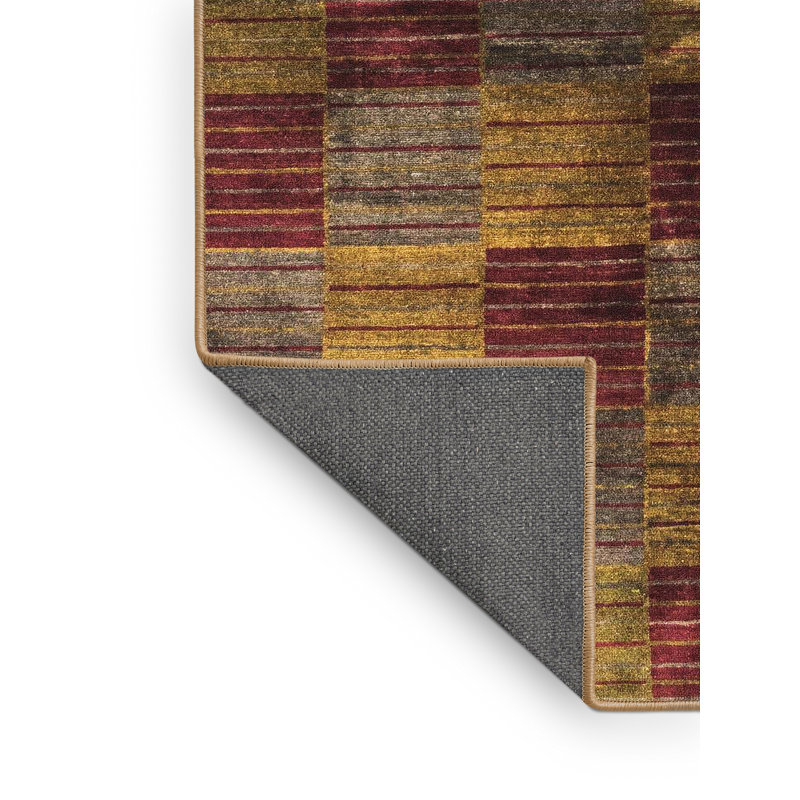 Abstract Indoor Rug, Rectangle 4' x 6'