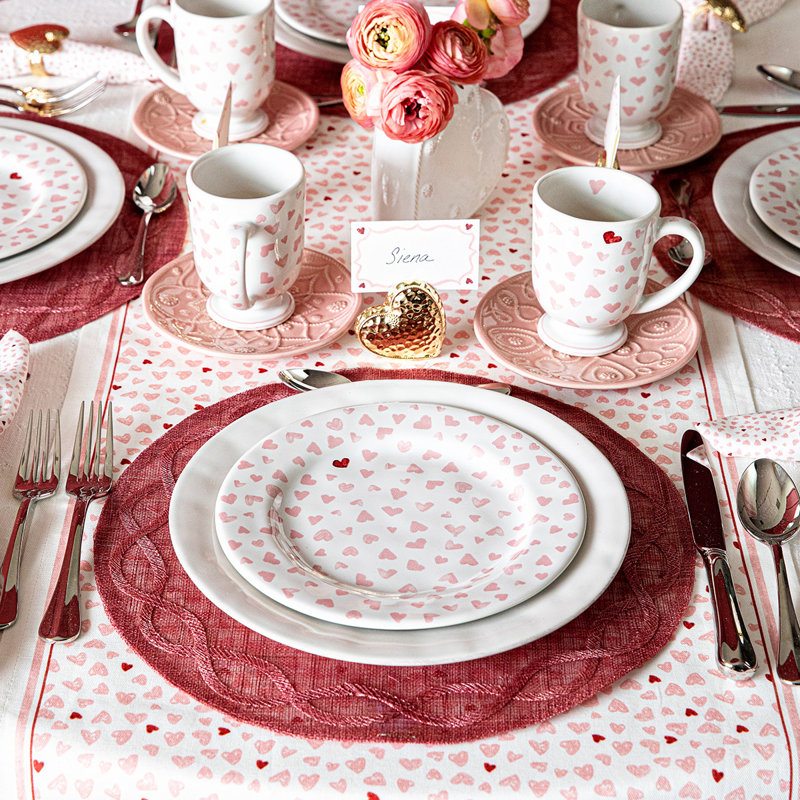 Tuileries Garden Placemat, Mulberry