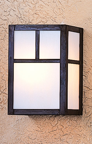 Mission Flush Mounted Sconce