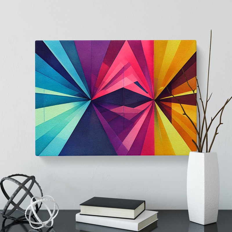 Evocative Modern Abstract - Wrapped Canvas