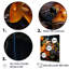 «Orange Frogs on Glass Effect», reproduction sur toile-252793079-252793056