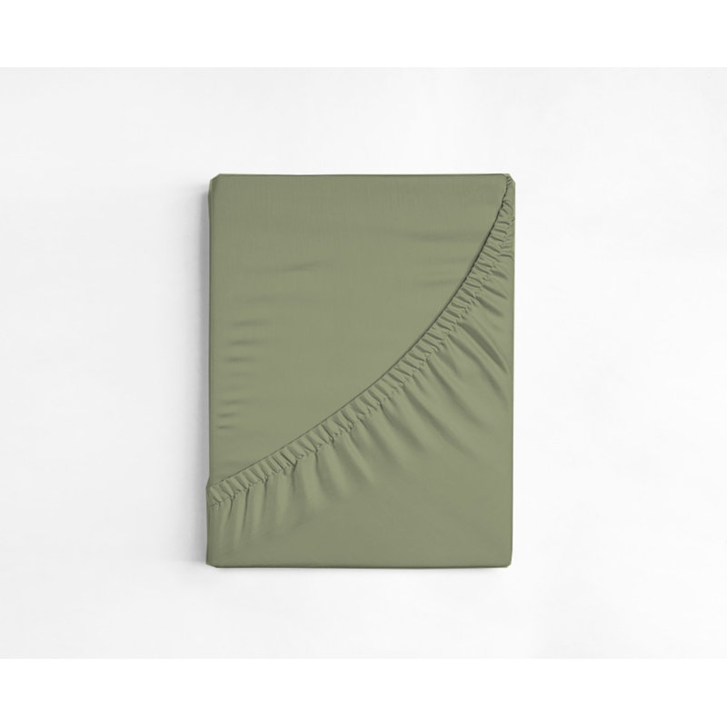 Ensemble de draps en microfibre 6 pièces, Grand, Olive clair