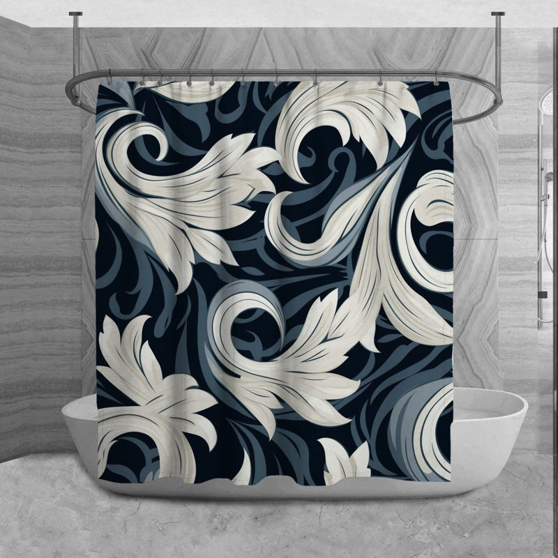 Rideau de douche Verenice, H 93 po x l 70 po