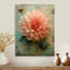 Décoration murale dahlia rose rose bleu rétro - Dahlia-1691513761-1691513789