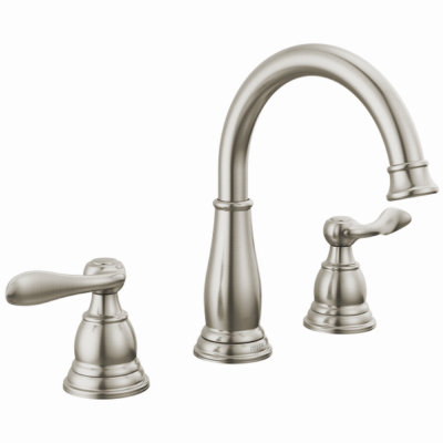 Windemere Brushed Nickel 2-Handle Widespread Bathroom Faucet