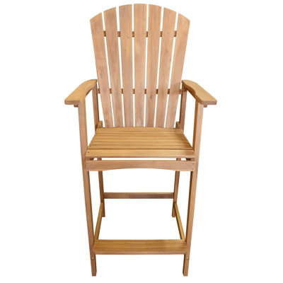 Chaise Adirondack en bois massif Rochell