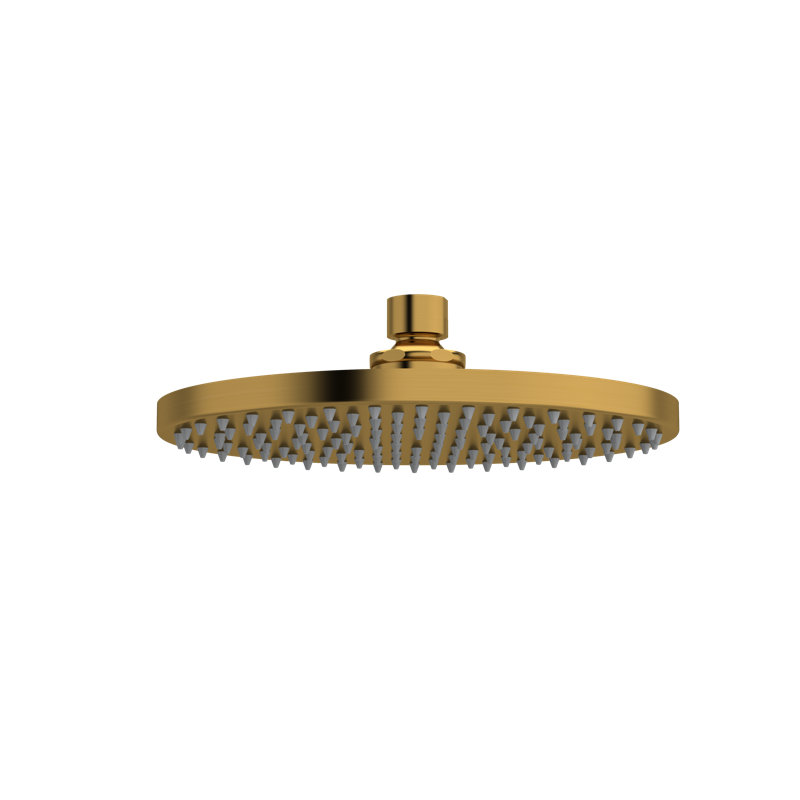 Riobel 8" Rain Showerhead, Brushed Gold