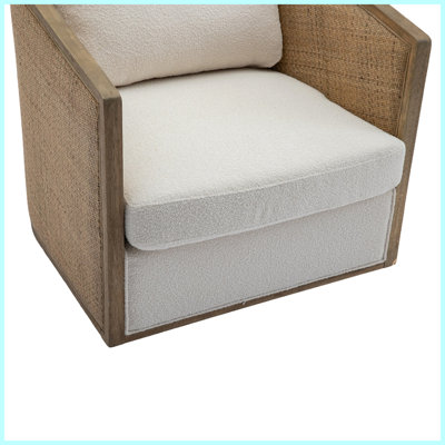 Swivel Barrel Chair, 360 Degree Swivel Barrel Club Chair