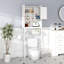 Rangement autoportant au-dessus de la toilette-955911307