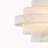 Silma 3 Dimmable Light Alabaster in Chandelier
