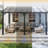 14 Ft. W x 10 Ft. D Outdoor Metal Pergola with Sloped Roof Patio Gazebo for Backyard, Deck-94259330