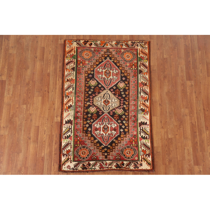 Tapis traditionnel tribal rétro 3 x 5
