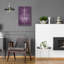 «Plum chandelier croquis 2» par Ethan Harper, art mural en verre acrylique-353603221