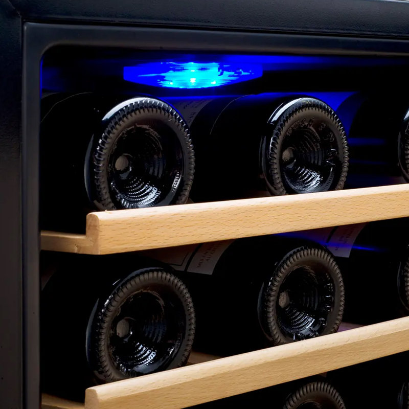 Stainless Steel Single Zone 50 Bottle Wine Refrigerator