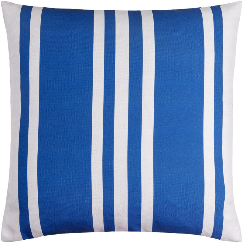 Classic Stripe Accent Throw Pillow Cover, Down, 18"H x 18"W