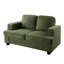 Causeuse moderne en velours-370212716