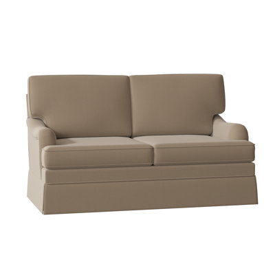 Shefield 62'' Slipcovered Loveseat