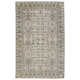 Gattis Hand-Knotted New Age Wool Area Rug in Gray