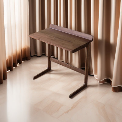 Bureau d'étude en bois de noyer noir