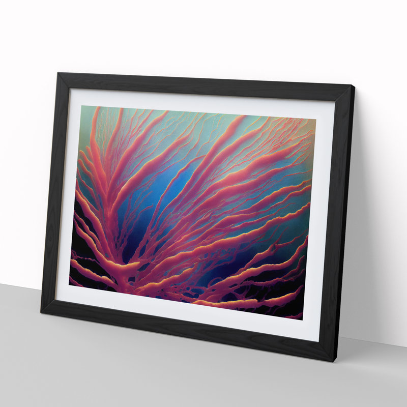 Coral Reef Vol.3 - Framed Print, Black, 25cm H x 34cm W x 2cm D