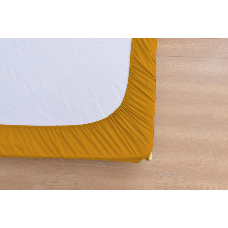 1800 Rayon from Bamboo Sheet Set, Twin, Gold