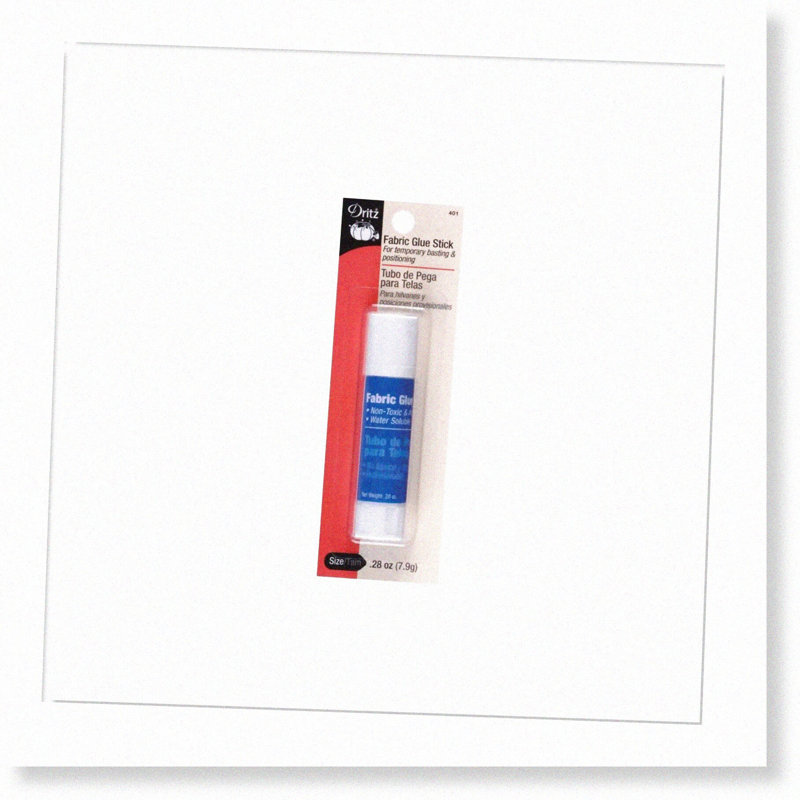 Water-Soluble Fabric Stick 0.28 oz White