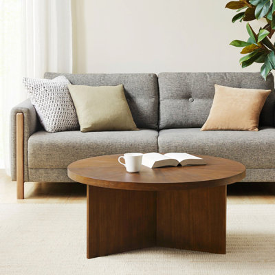 Table basse ronde, table d'appoint de salon