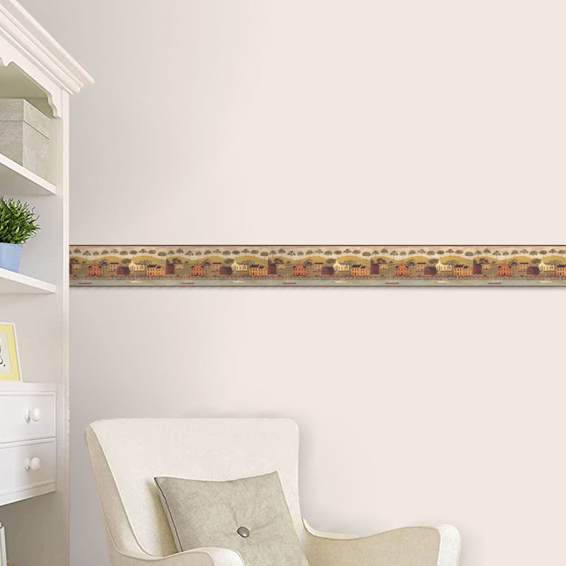 Bordure de papier peint L 15 pi x l 8 po Kathe