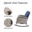 Ensemble de chaises berçantes d'extérieur en rotin et osier Gaetanino avec table d'appoint (2 chaises et 1 table d'appoint)-281783629-277804755