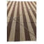 Tapis carré carré brun
