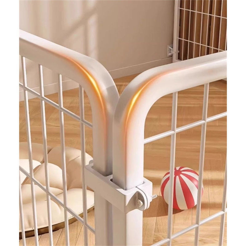 Panel Metal Exercise Pen, 31.49" H x 55.11" W x 27.55" D