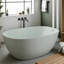 Baignoire autoportante 61 "avec drain et trop-plein 61"-119713714